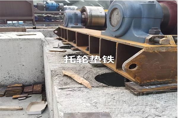 陕西咸阳煤泥烘干机安装实拍现场
