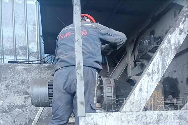 内蒙古煤泥烘干机托管现场