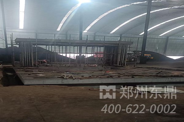 陕西彬州1500吨煤泥烘干机械项目基础建设启动