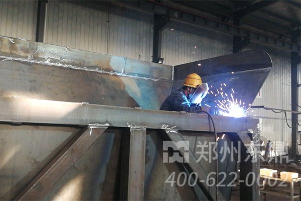环保煤泥烘干机设备制造现场