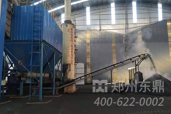 山西寿阳煤泥烘干机生产线实拍