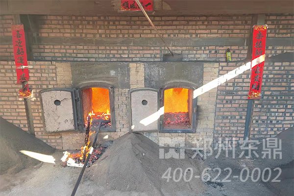 内蒙古煤泥烘干机生产线新年开机
