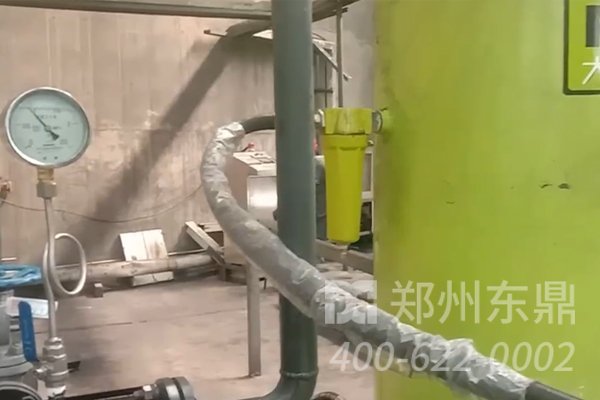 河北煤泥烘干机设备项目改造现场