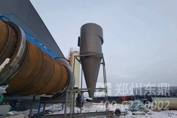 山西煤泥烘干机设备项目施工现场进展
